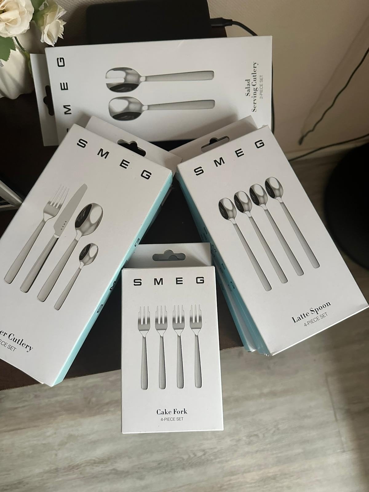 SMEG bestek, Nieuw, Ophalen of Verzenden, Rvs of Chroom, Vaatwasserbestendig