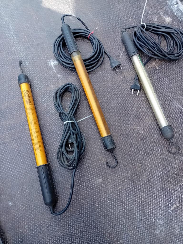 Set van 3 Looplampen - Handige Werkverlichting, Ophalen of Verzenden, Gebruikt