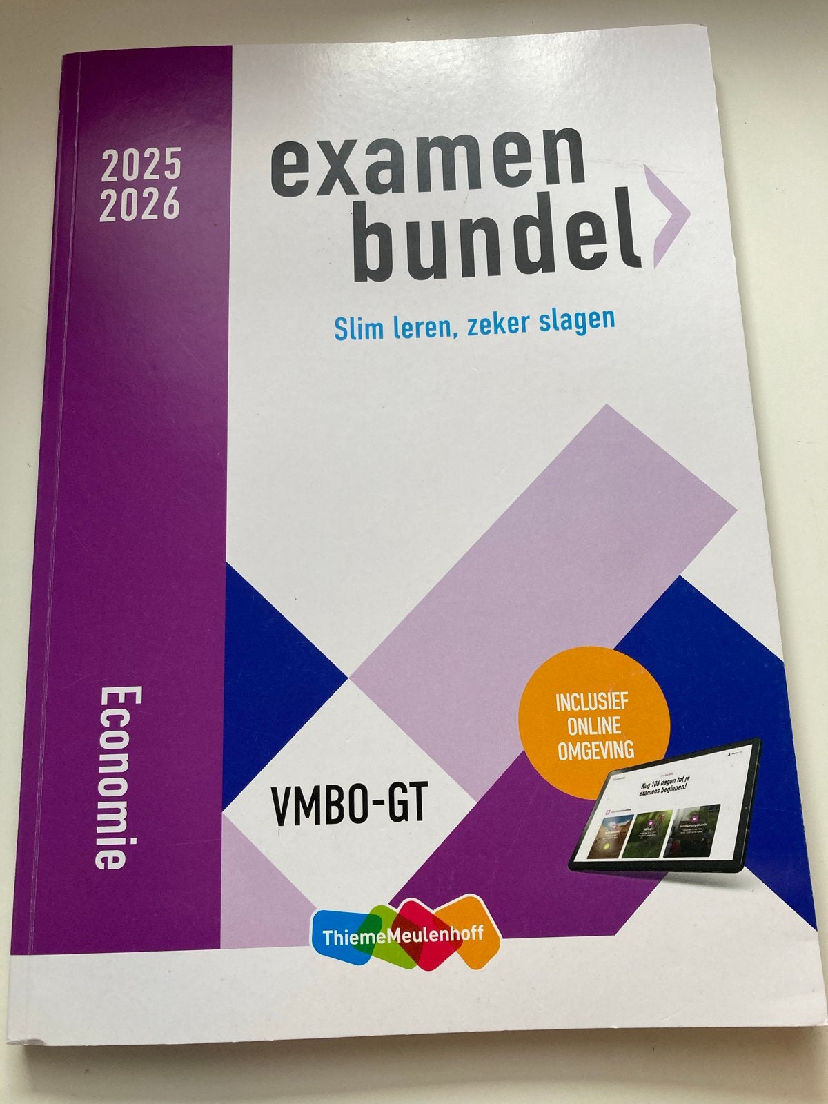 Examenbundel Economie VMBO-GT 2025-2026, Boeken, Ophalen of Verzenden, Nieuw, VMBO, Economie