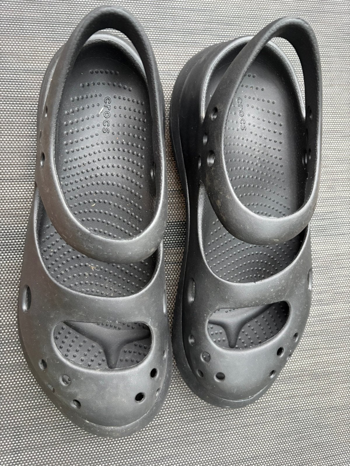 Unisex Crocs Pollex Clog by Salehe Bembury M8/W10, Zwart, Overige typen, Ophalen of Verzenden, Zo goed als nieuw