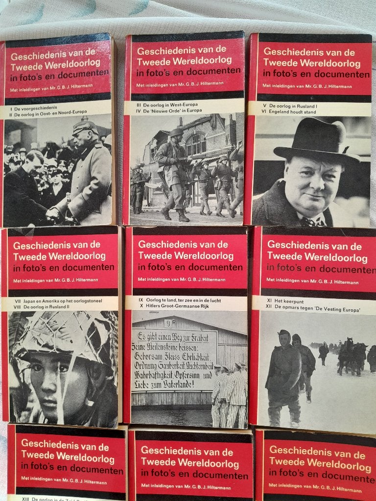 Oorlogsboeken serie, Ophalen of Verzenden, G.B.J Hiltermann, Algemeen, Tweede Wereldoorlog