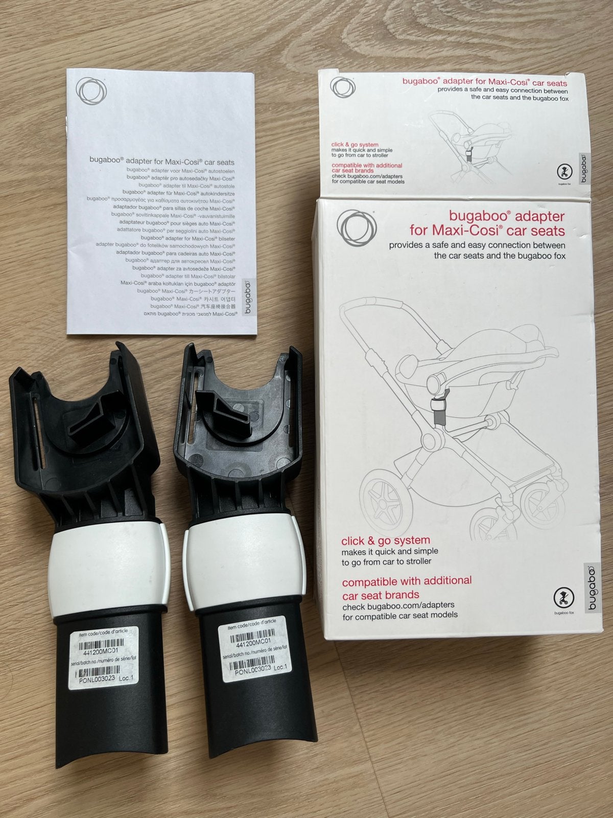 Bugaboo adapter voor Maxi-Cosi autostoeltjes, Ophalen of Verzenden, Zo goed als nieuw, Overige merken
