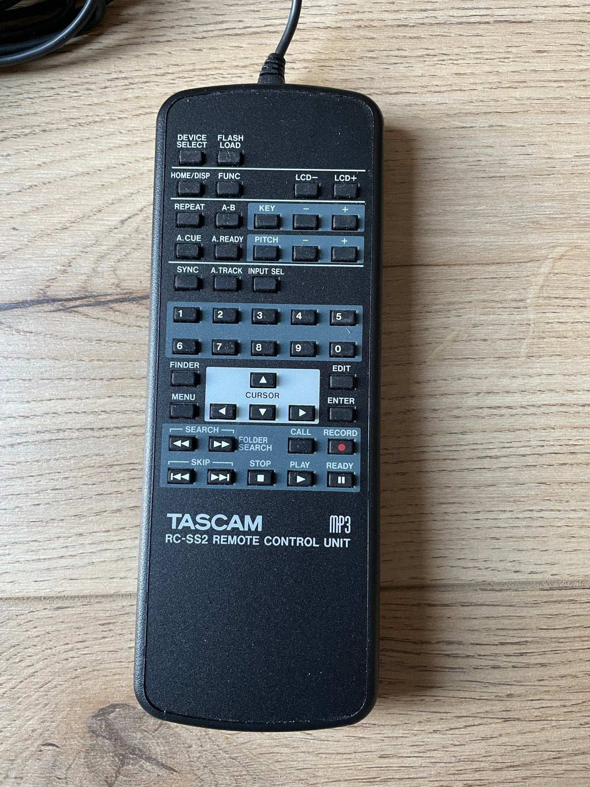 Tascam RC-SS2 Afstandsbediening in nieuwstaat, Gebruikt, Ophalen of Verzenden, Origineel, Mediaspeler