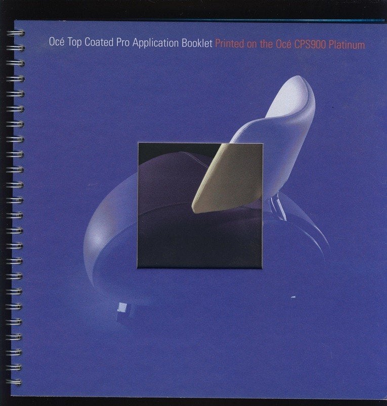 Océ top coated application booklet; 2005, Boeken, Verzenden, Zo goed als nieuw