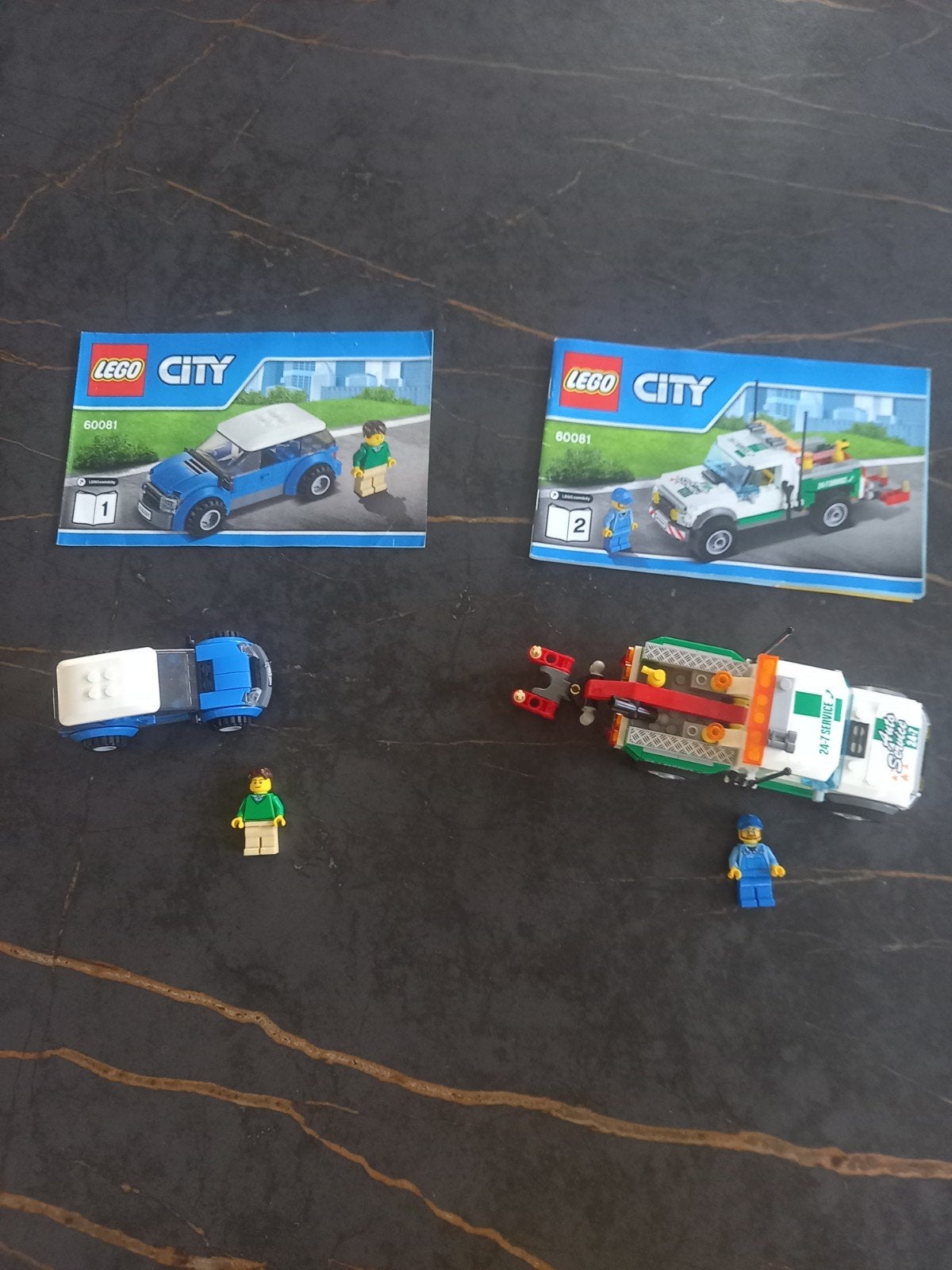 lego city 60081 pickup tow truck, City, Lego, Ophalen of Verzenden, Zo goed als nieuw