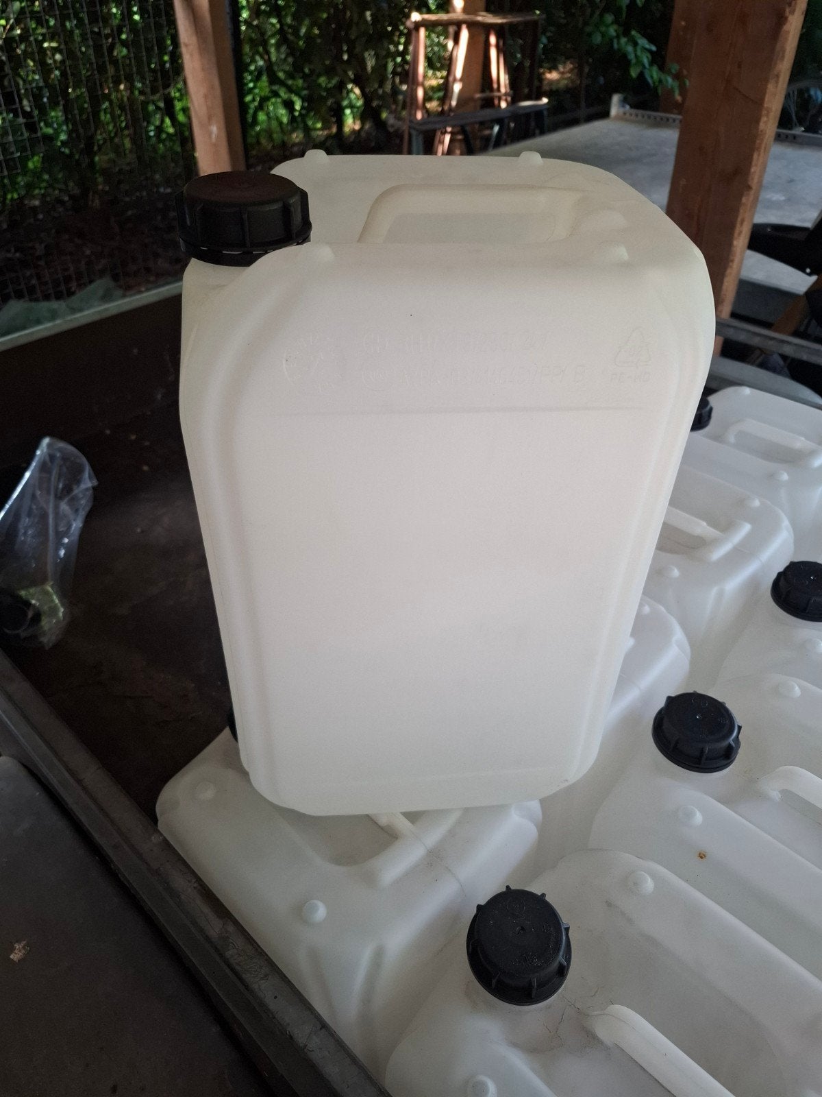 20 x Jerrycan 25 liter, Ophalen