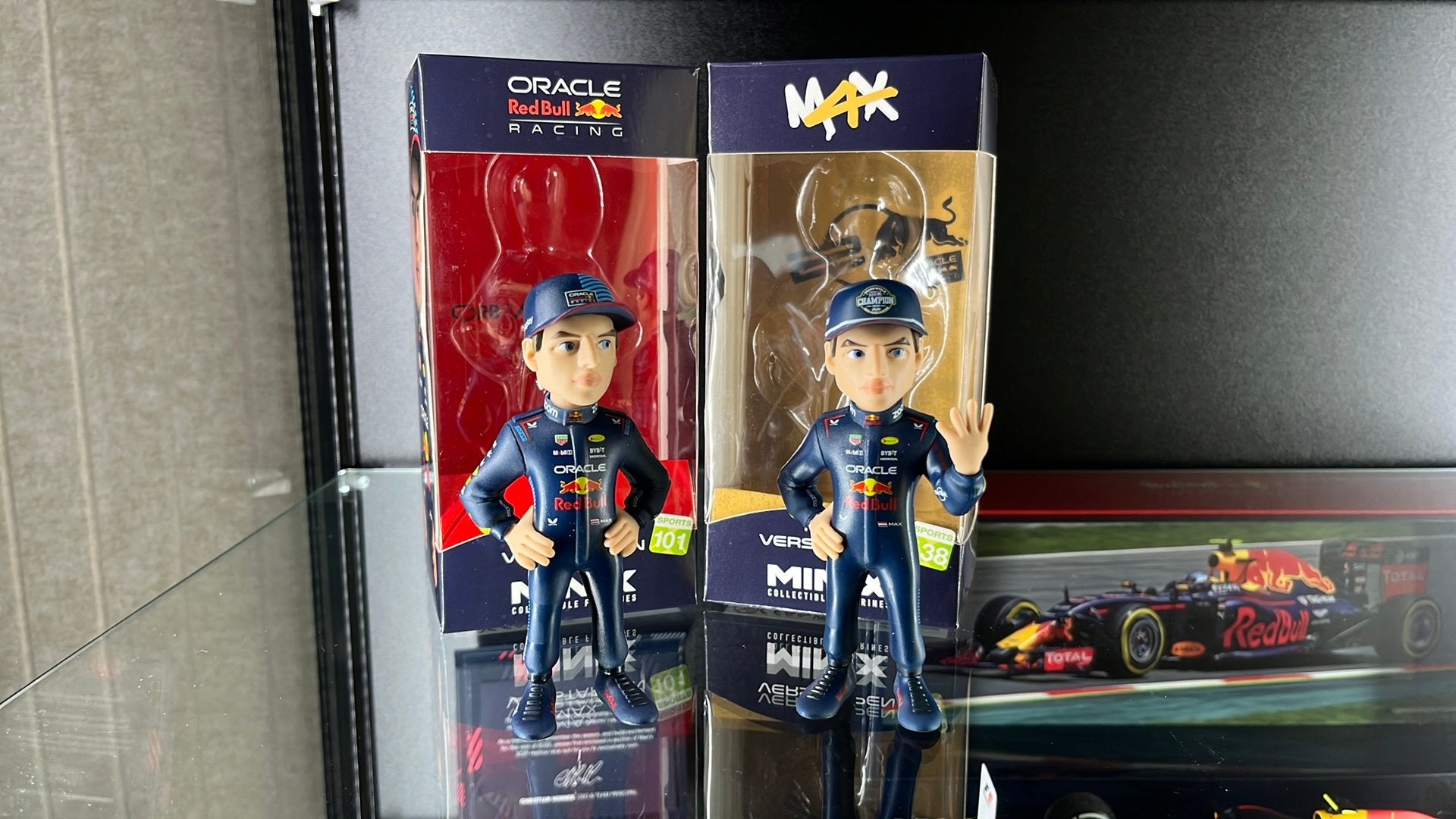 Max Verstappen Minix 2 figuren 101 & 138, Ophalen of Verzenden, Zo goed als nieuw, Formule 1