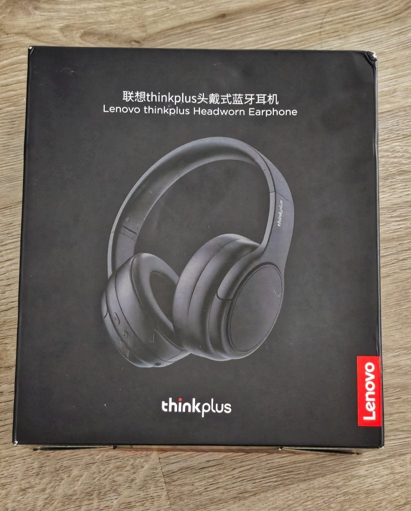 Lenovo ThinkPlus TH20 Bluetooth Gaming Headphones, Draadloos, Nieuw, Over-ear, Zwart