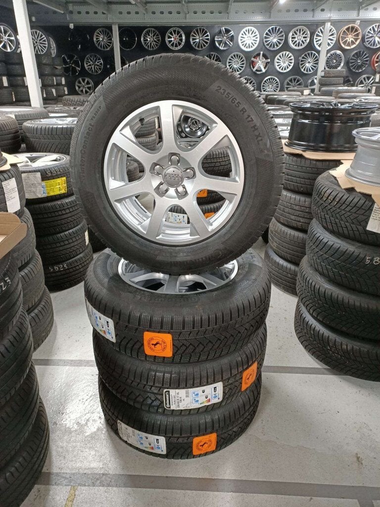 Audi Q5 lichtmetaal velgen 19"inch met winterbanden 5x112, Auto-onderdelen, Banden en Velgen, Ophalen, Nieuw, 19 inch, Banden en Velgen