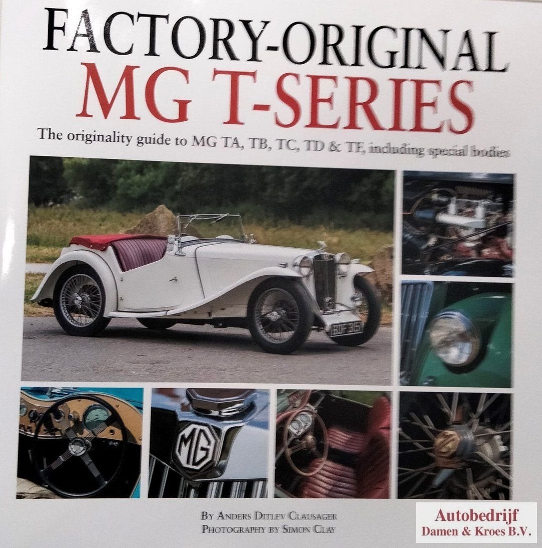 Factory-original MG T-series ISBN 9781906133801 MGL0351, Auto diversen, Ophalen of Verzenden