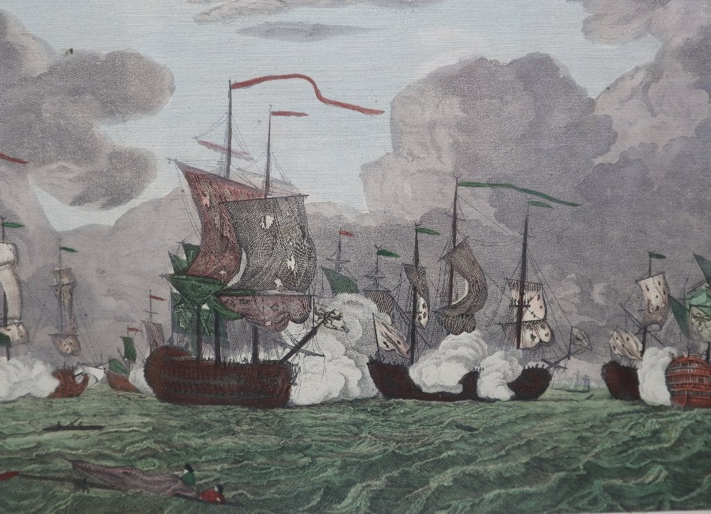 Antieke gravure Port de Cismin 1770, Ophalen of Verzenden, Gravure