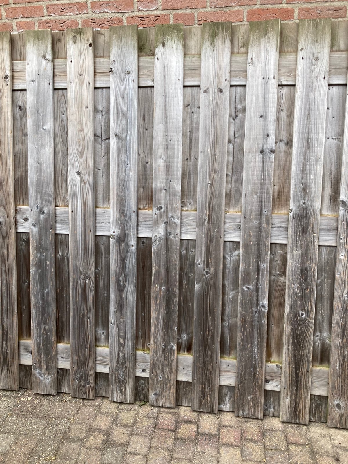 Schuttingen, Ophalen, Minder dan 3 meter, Hout, 1 tot 2 meter