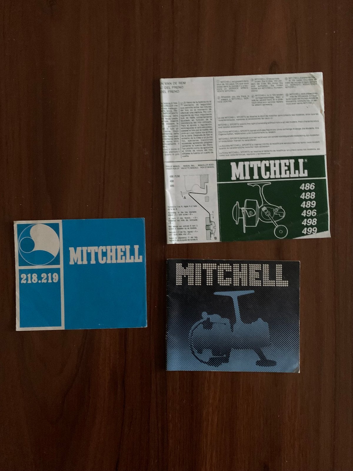 Hengelsport visboeken mitchell werpmolen vissen old skool, Ophalen of Verzenden, Zo goed als nieuw, Boek of Tijdschrift
