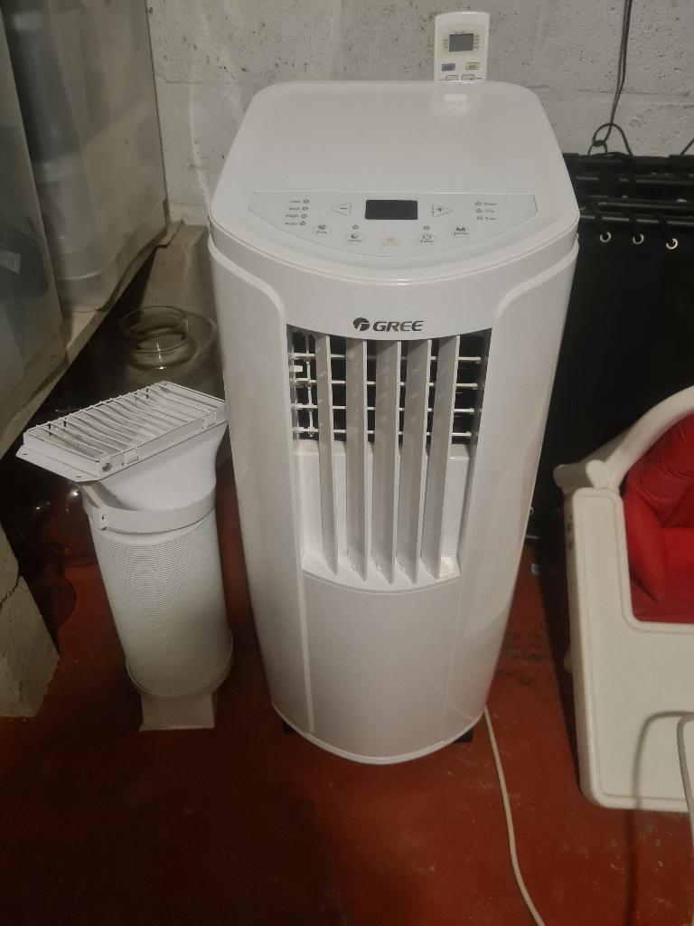 Gree Mobiele Airco GPC09AK-K6NNA1A, Ophalen, Gebruikt, Timer, Minder dan 60 m³