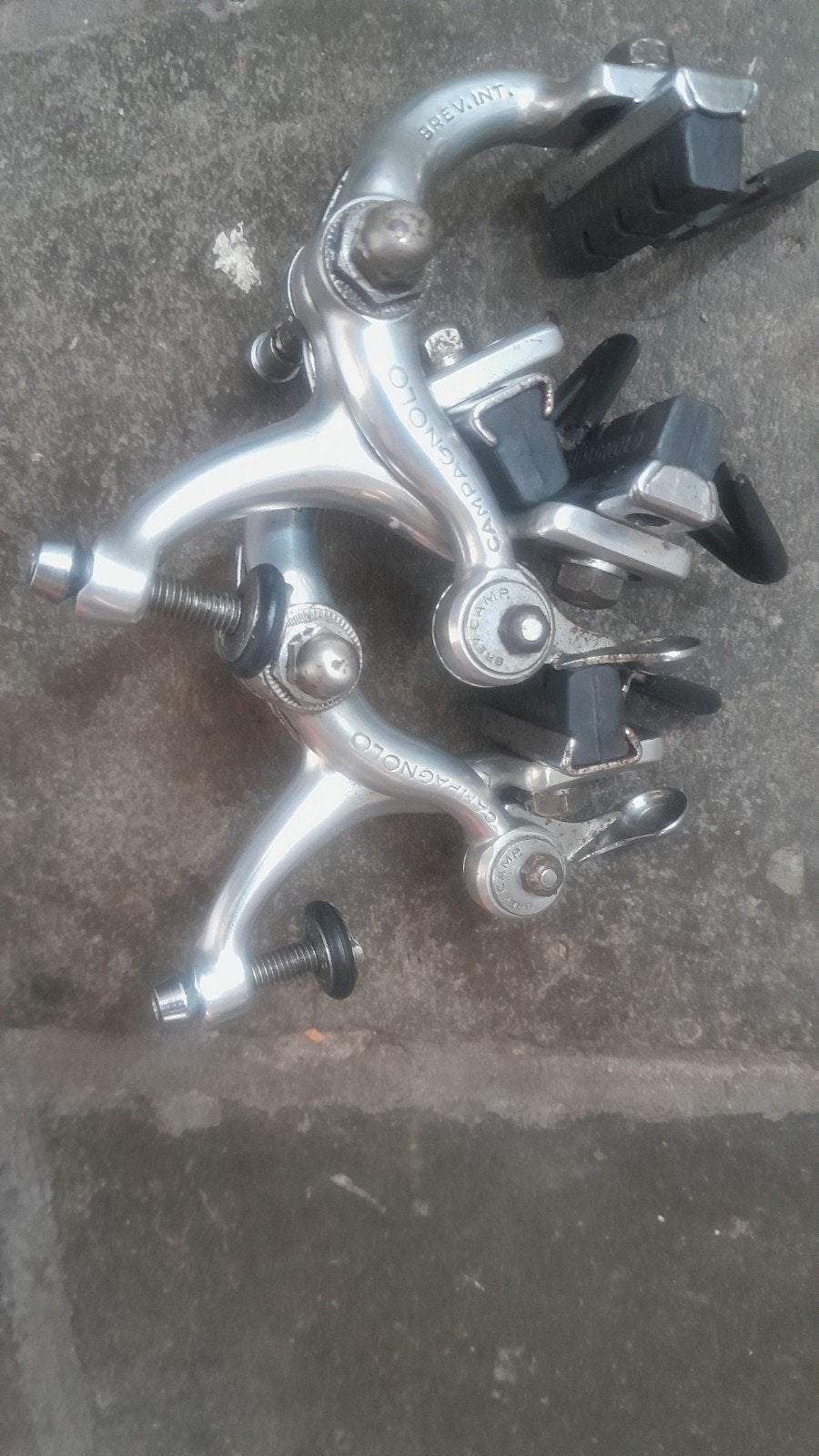 Campagnolo nuovo record remmen pos cpsc short reach, Remmen, Gebruikt, Campagnolo, Ophalen of Verzenden