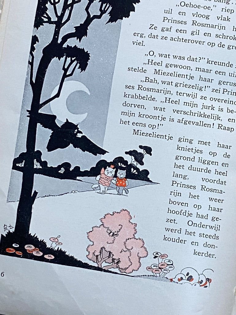 Miezelientje en Prinses Rosmarijn  / 6e druk , Antiek en Kunst, Ophalen of Verzenden