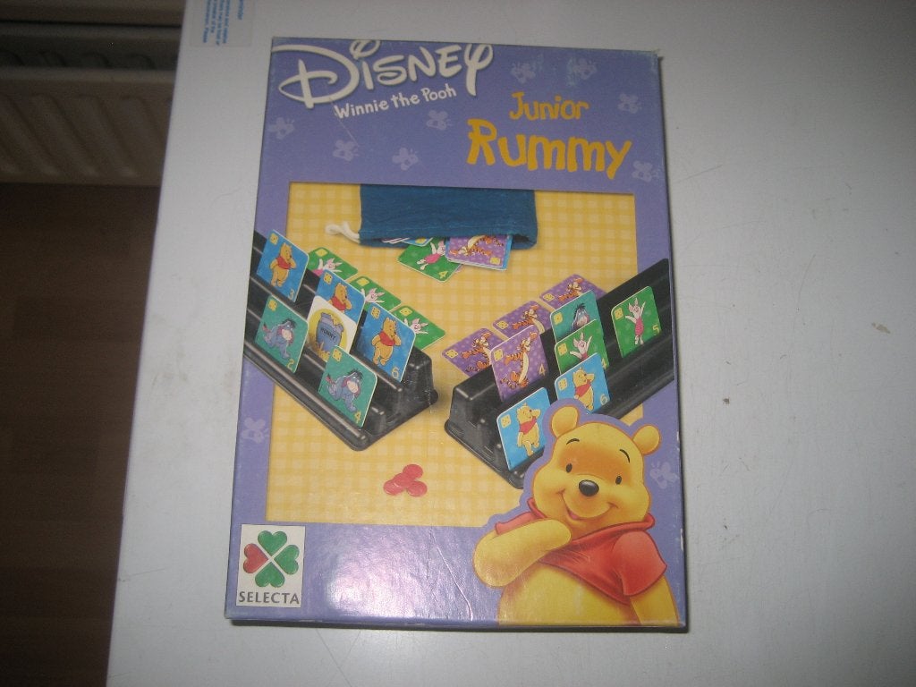 disney junior rummy spel, Ophalen, Winnie de Poeh of vrienden, Zo goed als nieuw, Overige typen