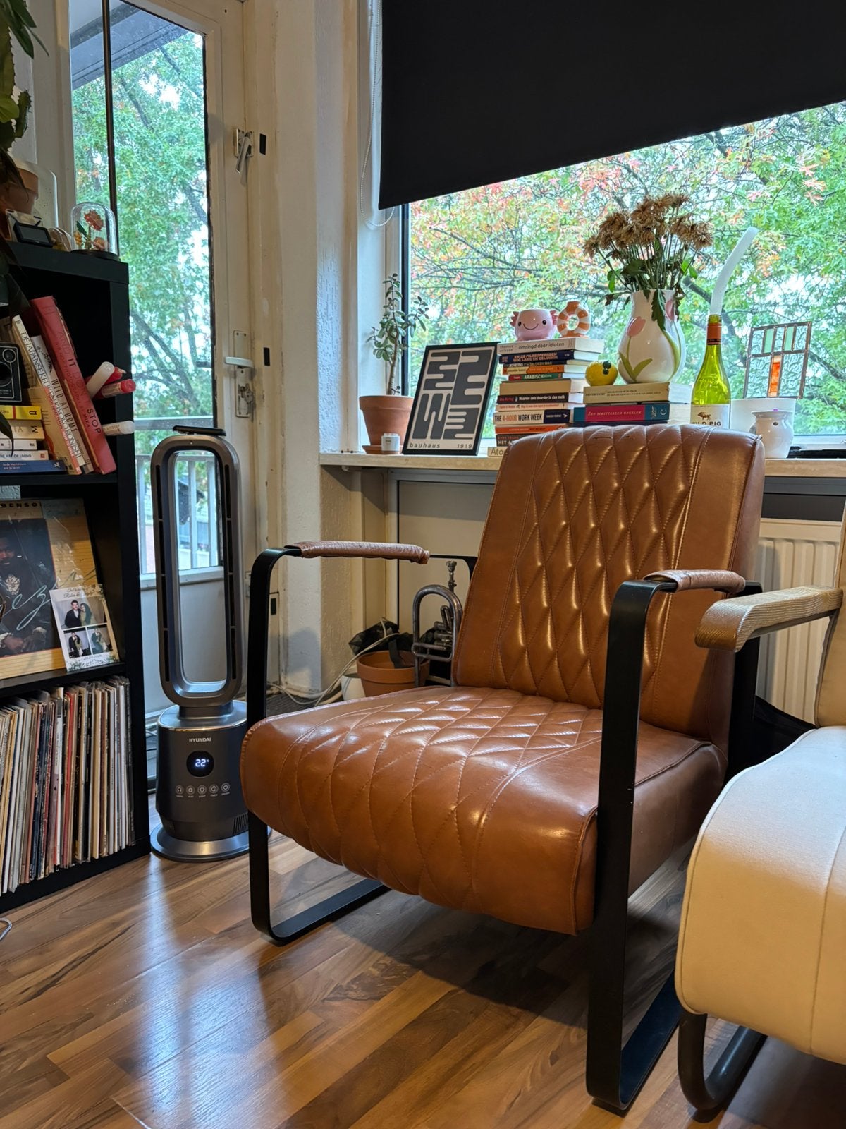 Gebruikte fauteuil - loungestoel - stoel, Huis en Inrichting, Ophalen, Zo goed als nieuw, 75 tot 100 cm, 50 tot 75 cm