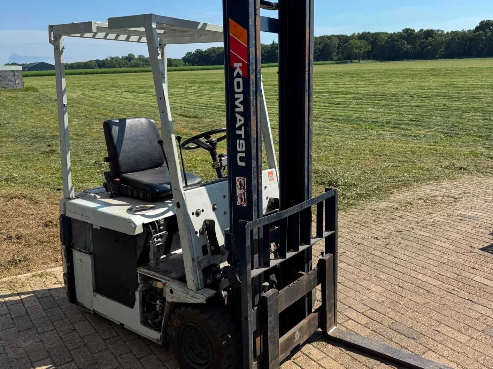 1989 Komatsu FB10MV-2 Vorkheftruck, Zakelijke goederen, Machines en Bouw | Heftrucks en Intern transport, Overige aandrijving