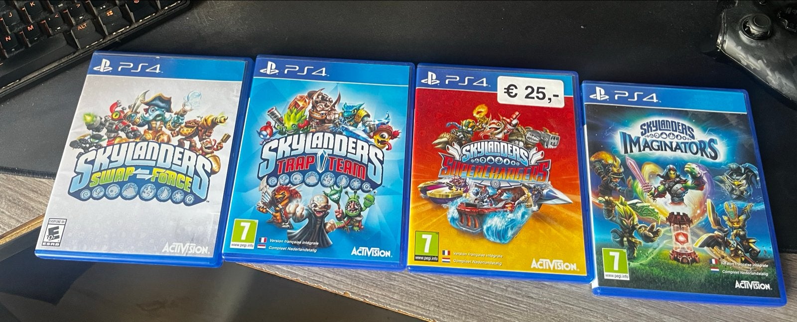 Skylanders PS4 games: Swap Force, Trap Team, SuperChargers,, Avontuur en Actie, Gebruikt, 1 speler, Ophalen of Verzenden