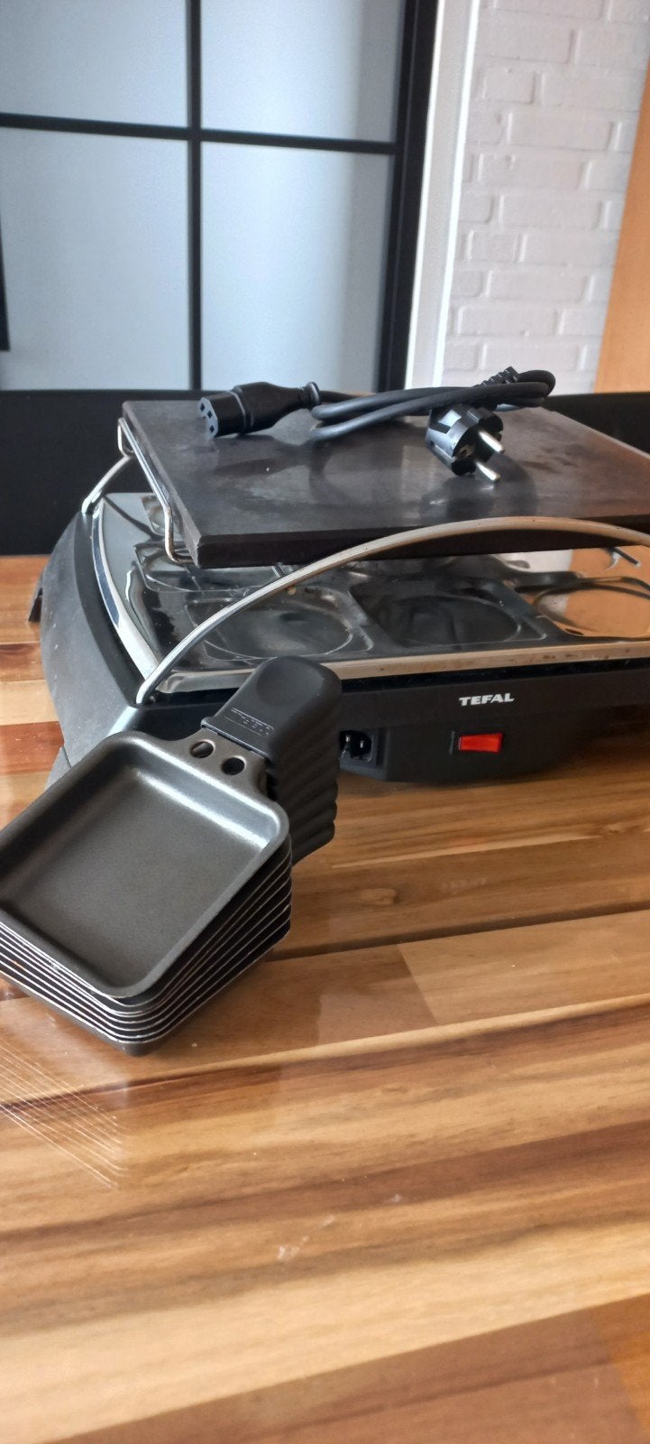 TEFAL GOURMET STEENGRIL, Witgoed en Apparatuur, Gourmetstellen, Ophalen, 8 personen of meer