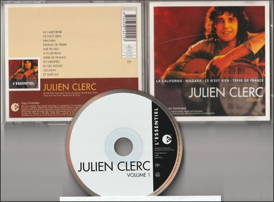 Julien Clerc - L'Essentiel Volume 1, Ophalen of Verzenden, Zo goed als nieuw