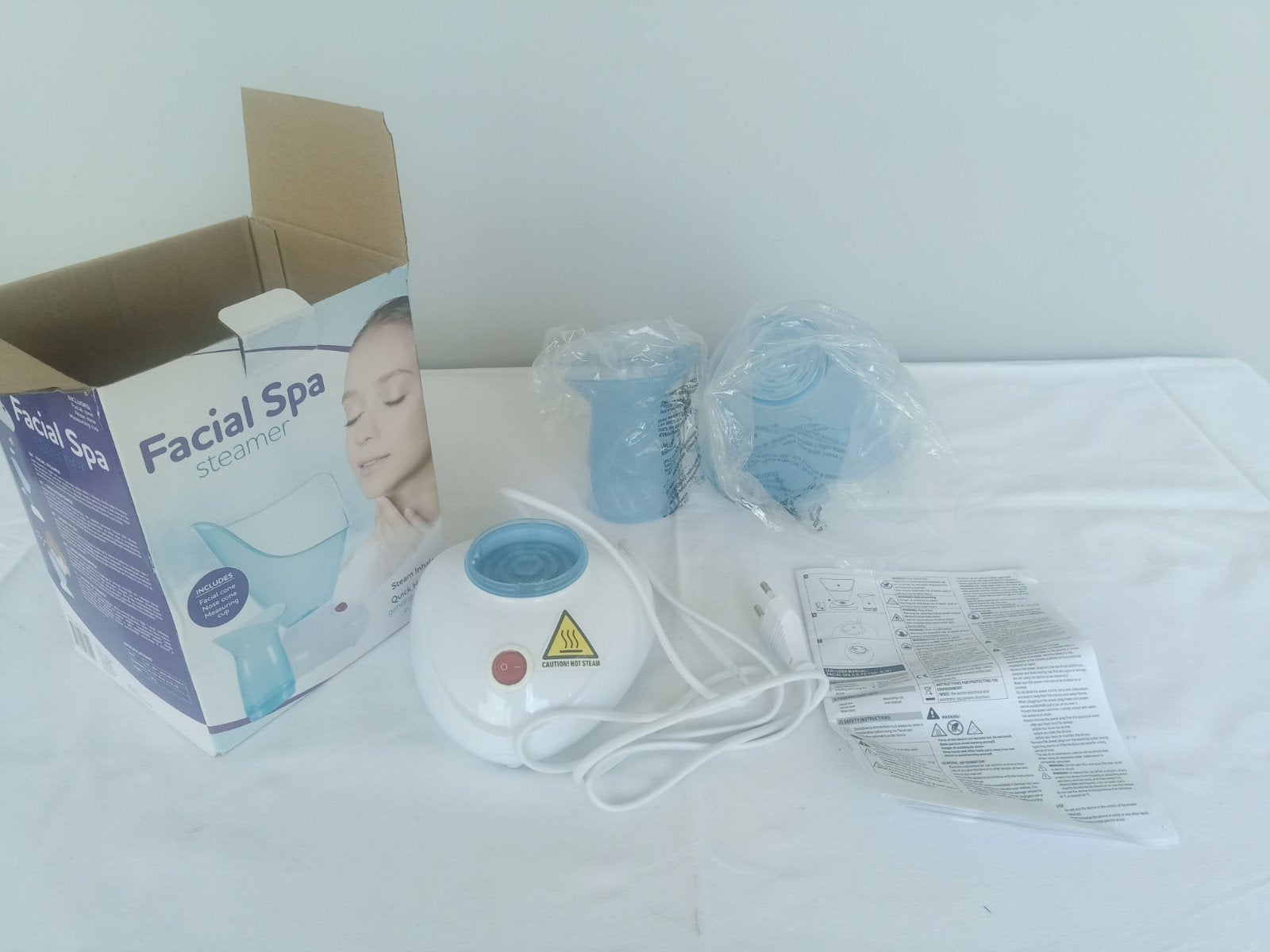 Facial Spa Steamer - Gezichtsreiniger en Verzorging, Ophalen of Verzenden, Nieuw, Gehele gezicht, Reiniging