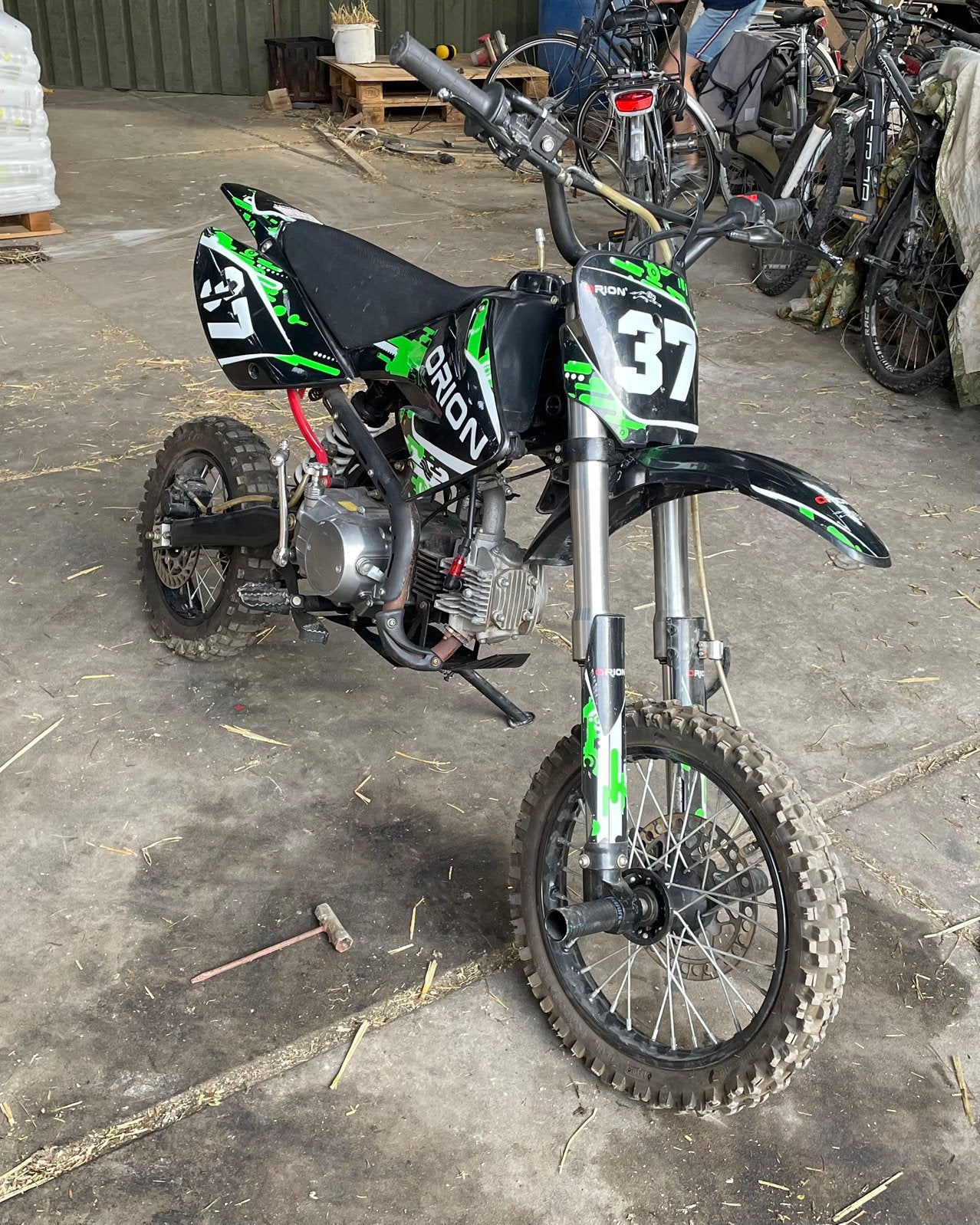 Orion AGB 37 125cc pitbike, Overige merken, Zo goed als nieuw, 4 versnellingen, 125 cc