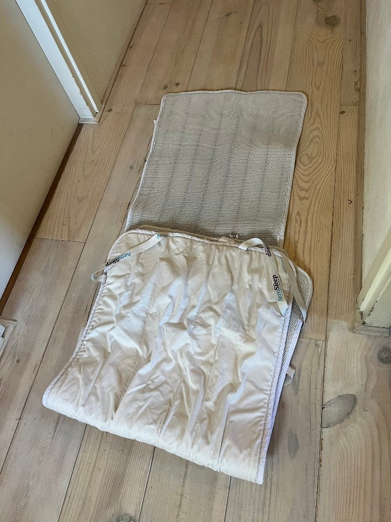 Aerosleep topper, Kinderen en Baby's, Kinderkamer | Beddengoed, Ophalen, Gebruikt, Jongetje of Meisje, Wit