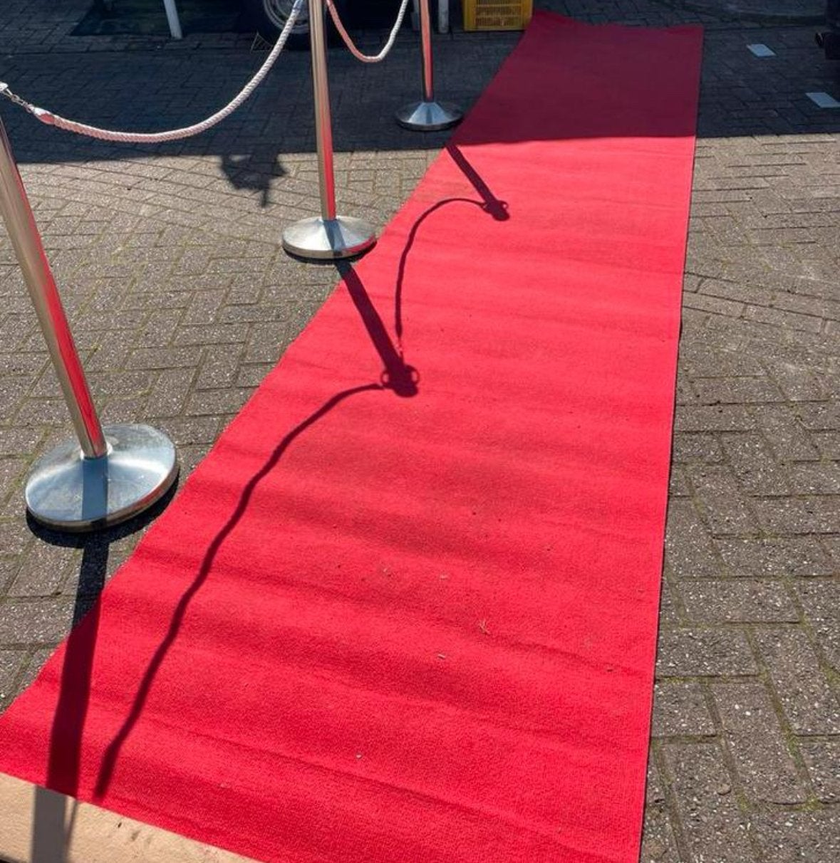 Rode loper - Perfect voor evenementen en feesten, Ophalen, Gebruikt, 200 cm of meer, 50 tot 100 cm