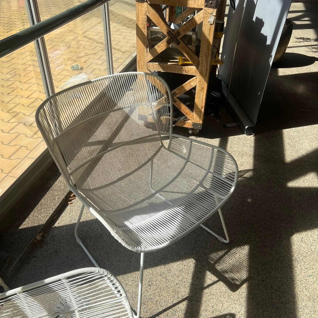 Faye Loungestoelen | Showroommodel, Tuin en Terras, Tuinstoelen, Ophalen, Gebruikt, Aluminium