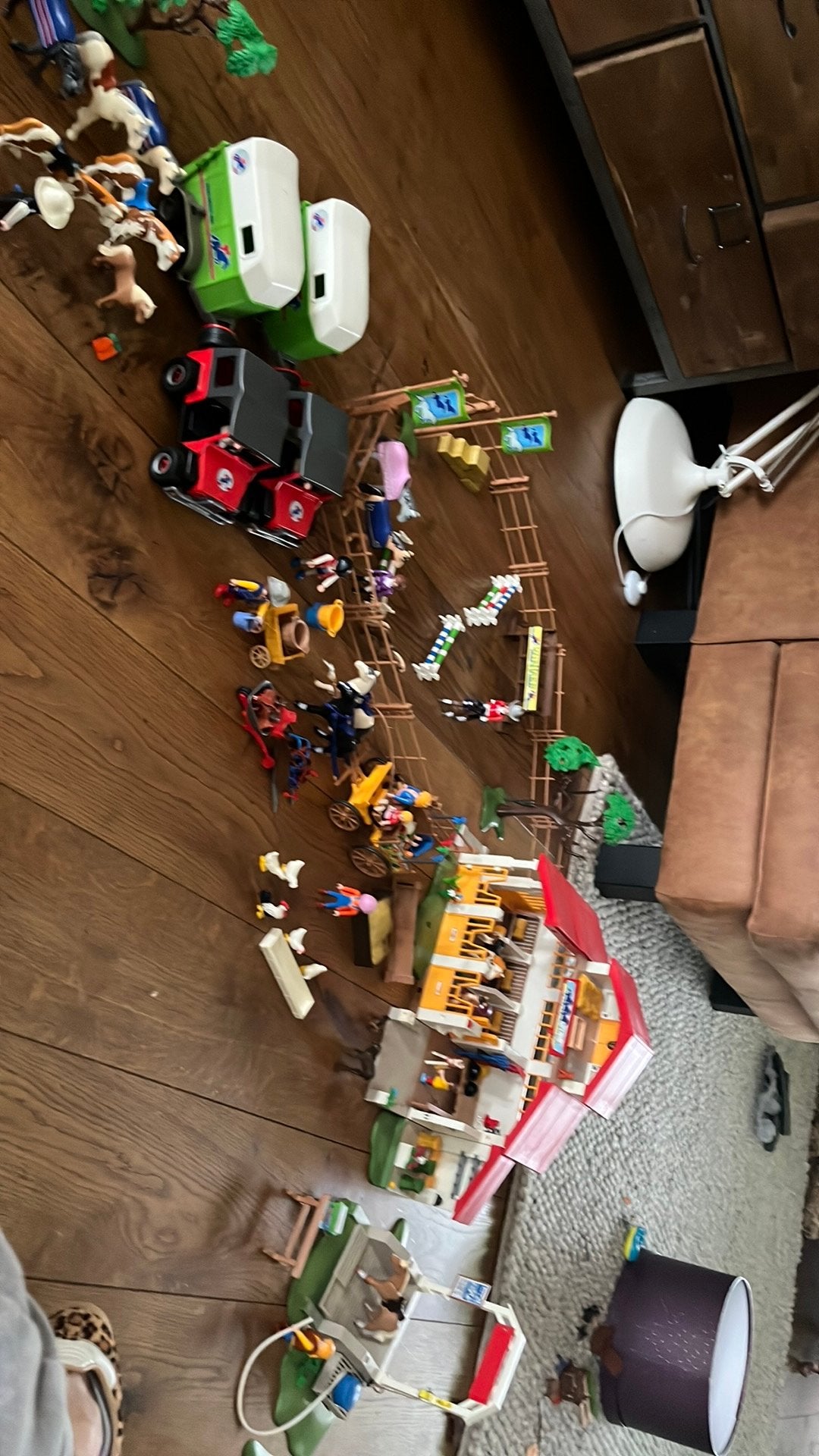 Playmobil paarden manege, Ophalen of Verzenden, Zo goed als nieuw