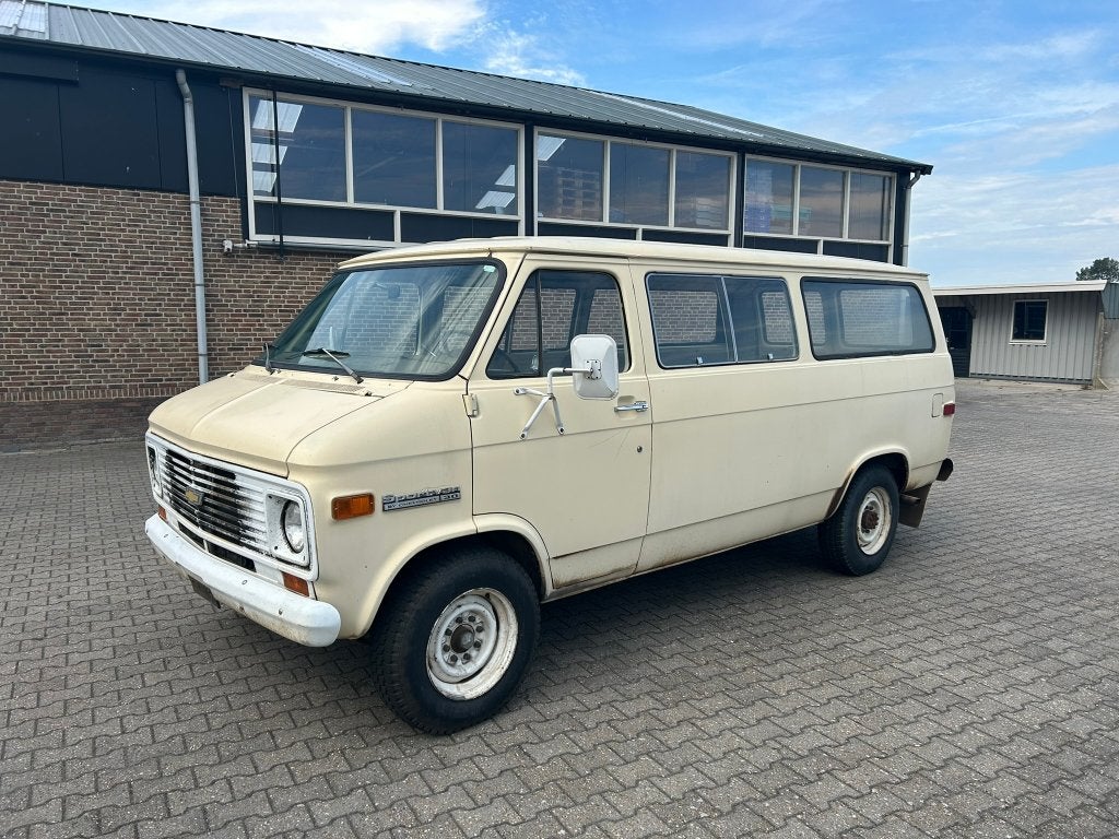 1976 Chevrolet G30 Chevy van 5.7 V8, 8 cilinders, Particulier, Chevy Van, Te koop