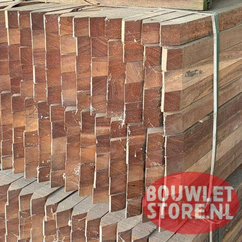 Hardhouten palen tuinpalen | 60 x 60 mm | tuinhout | 3500mmn, Tuin en Terras, Palen, Balken en Planken, Palen, Nieuw, Ophalen of Verzenden