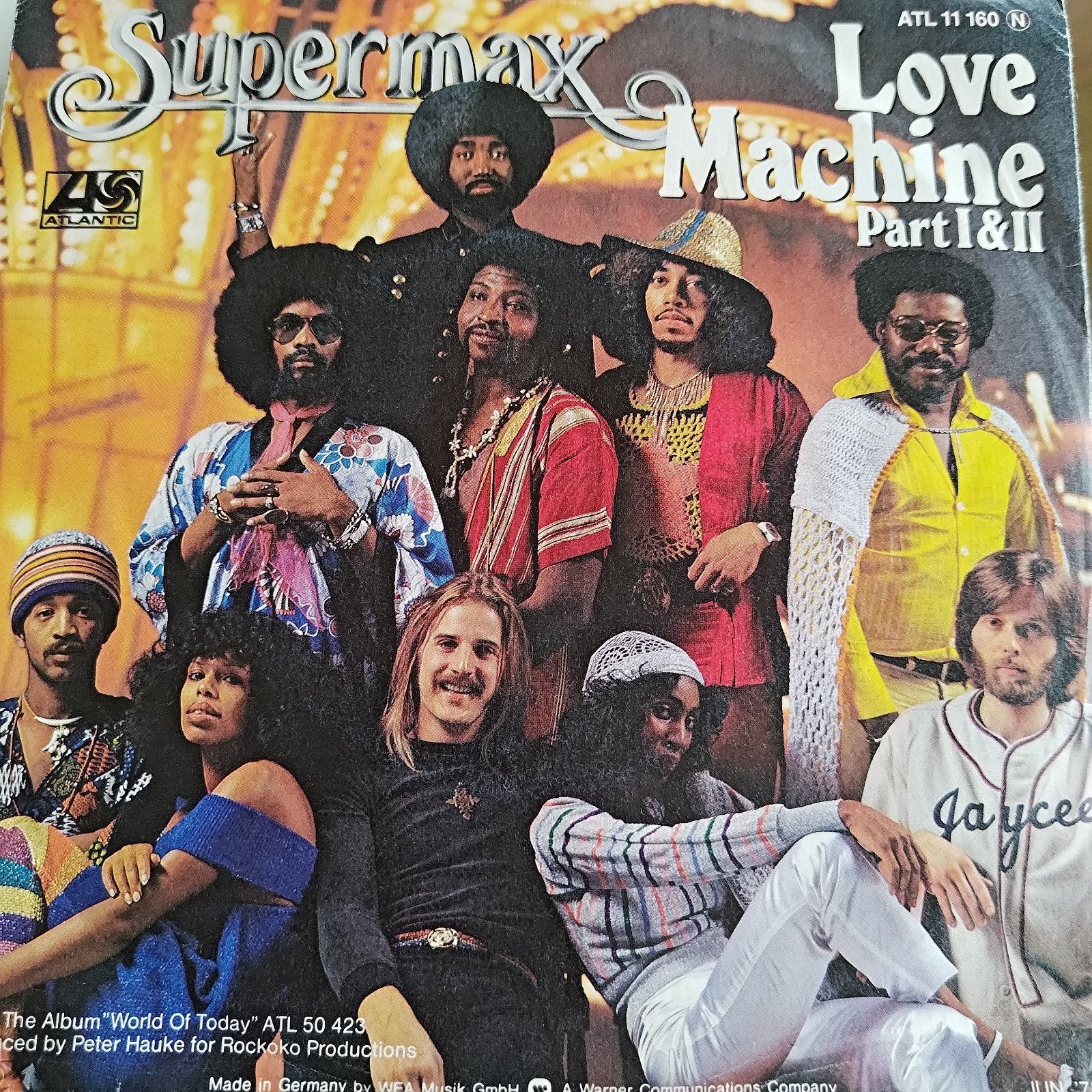 Supermax - Love Machine Part I & II (Vinyl Single), Ophalen of Verzenden, Gebruikt