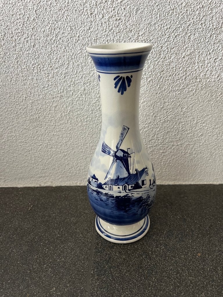 delfts blauw vaas vaasje, Ophalen of Verzenden