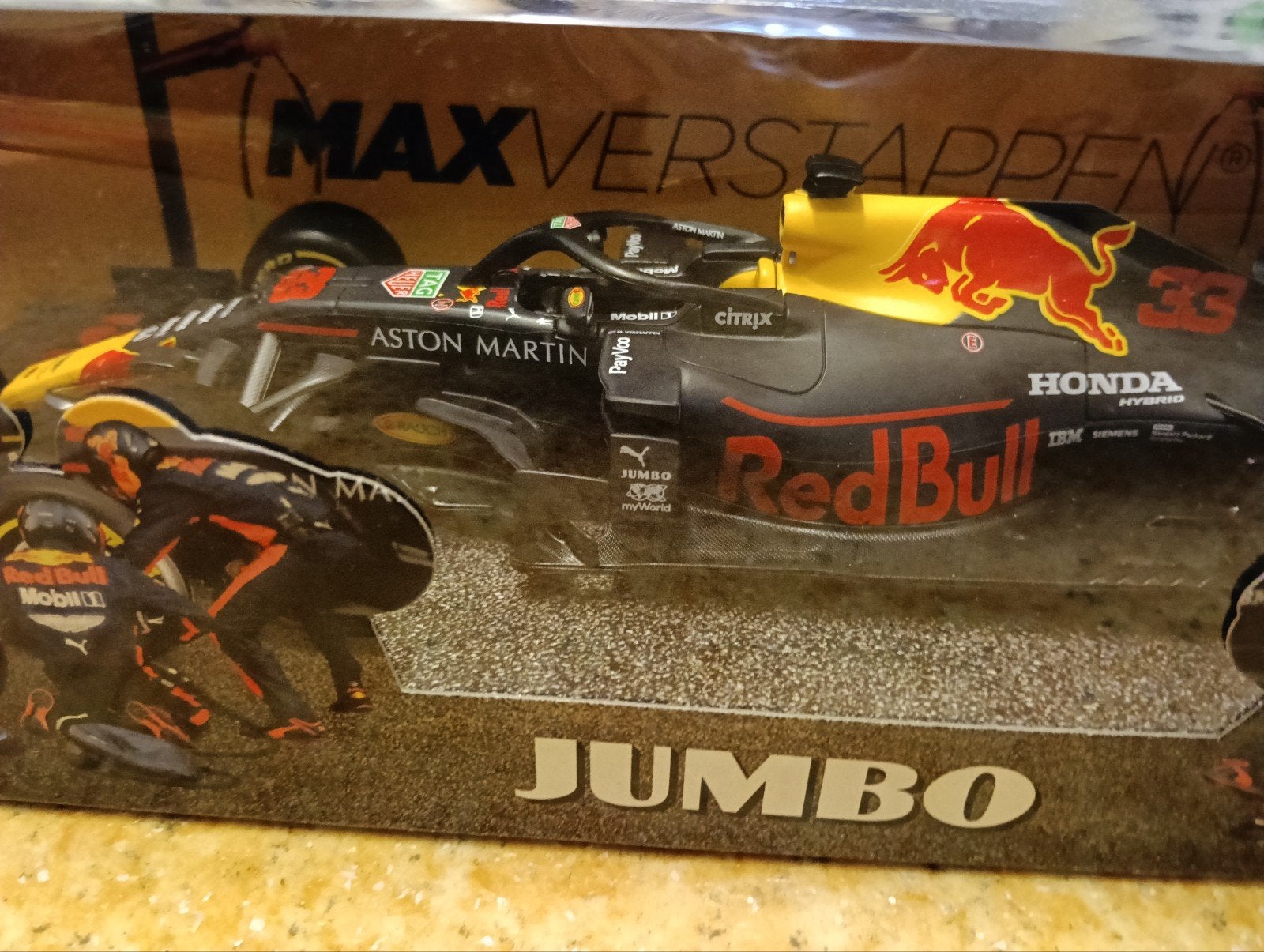 max Verstappen auto 1:24, Ophalen, Nieuw, Bburago