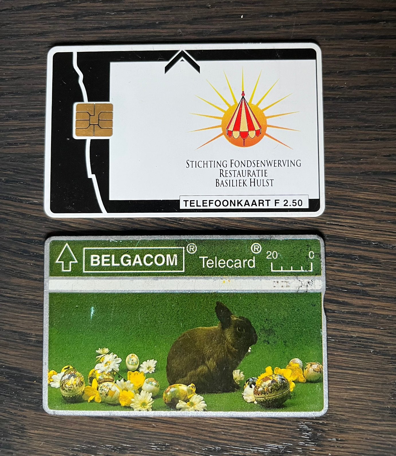 Belgische oude vintage telefoonkaarten België, Ophalen of Verzenden