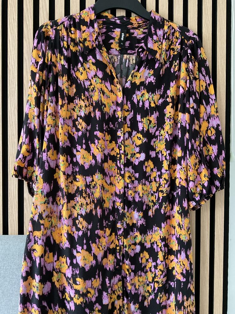Mooie gekleurde blouse jurk van Eksept Shoeby maat XL, Ophalen of Verzenden, Zo goed als nieuw