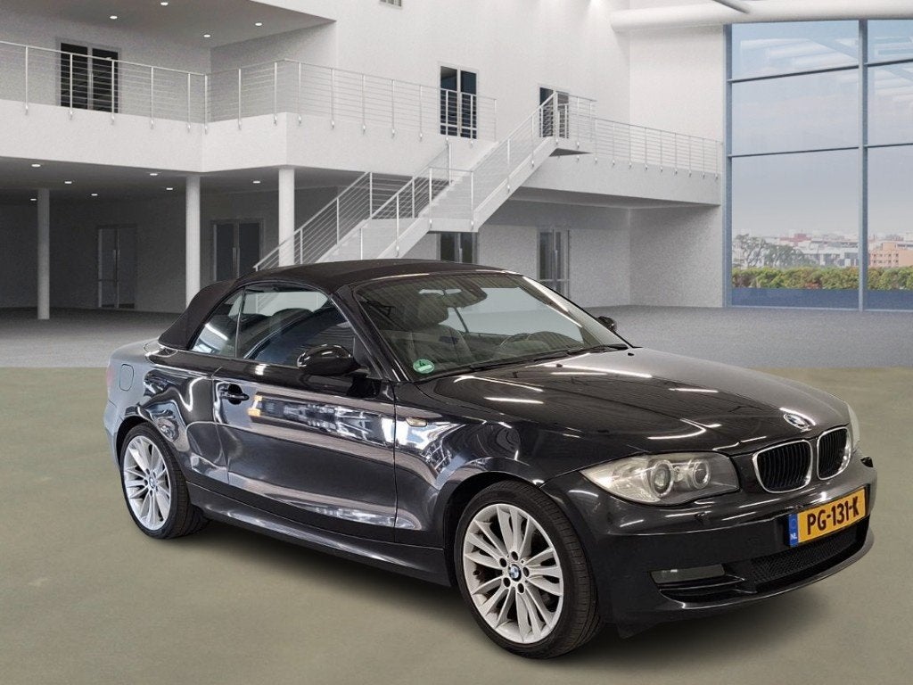 Bmw 1-serie Cabrio 120d High Executive | Leer | Xenon | Navi, 1-Serie, Euro 5, 4 cilinders, Cabriolet