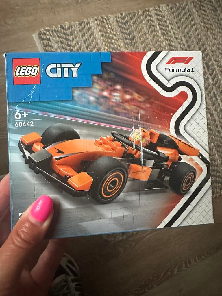 LEGO City Formule 1, Politieauto & Spidey Techno Trike, Ophalen, City, Lego, Zo goed als nieuw