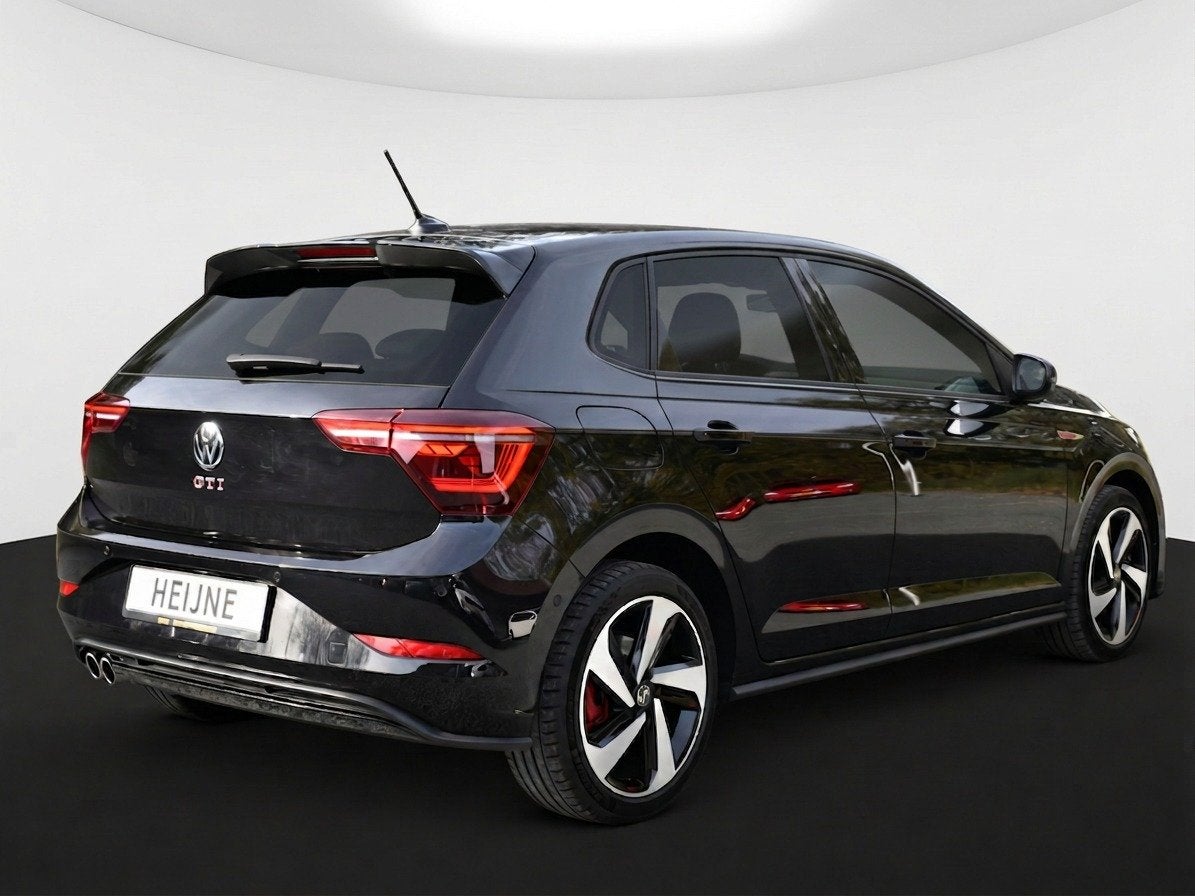Volkswagen Polo 2.0 TSI GTI TSI 210PK DSG GTI-SPORT IQ-LIGHT, Auto's, 15 km/l, Gebruikt, 4 cilinders, Zwart