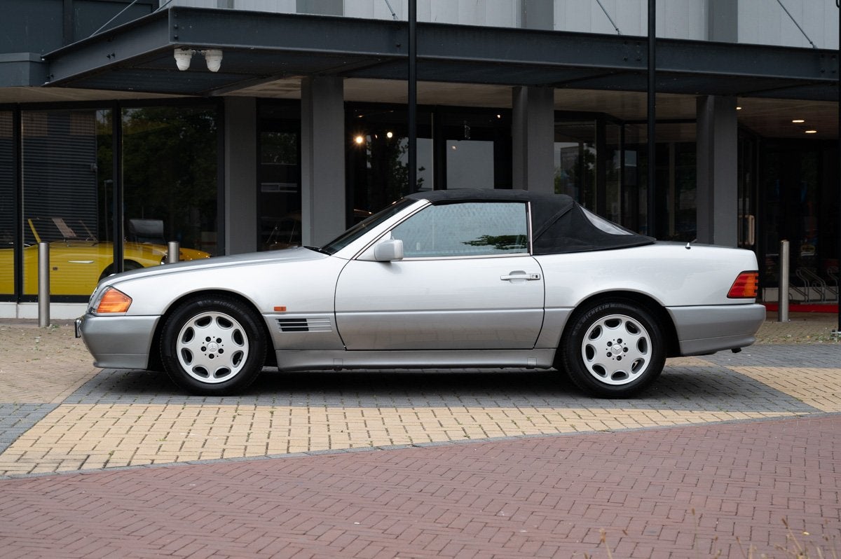 Mercedes-Benz SL-Klasse SL500 R129 V8 (bj 1990, automaat), Auto's, Automaat, Gebruikt, 8 cilinders, Cabriolet