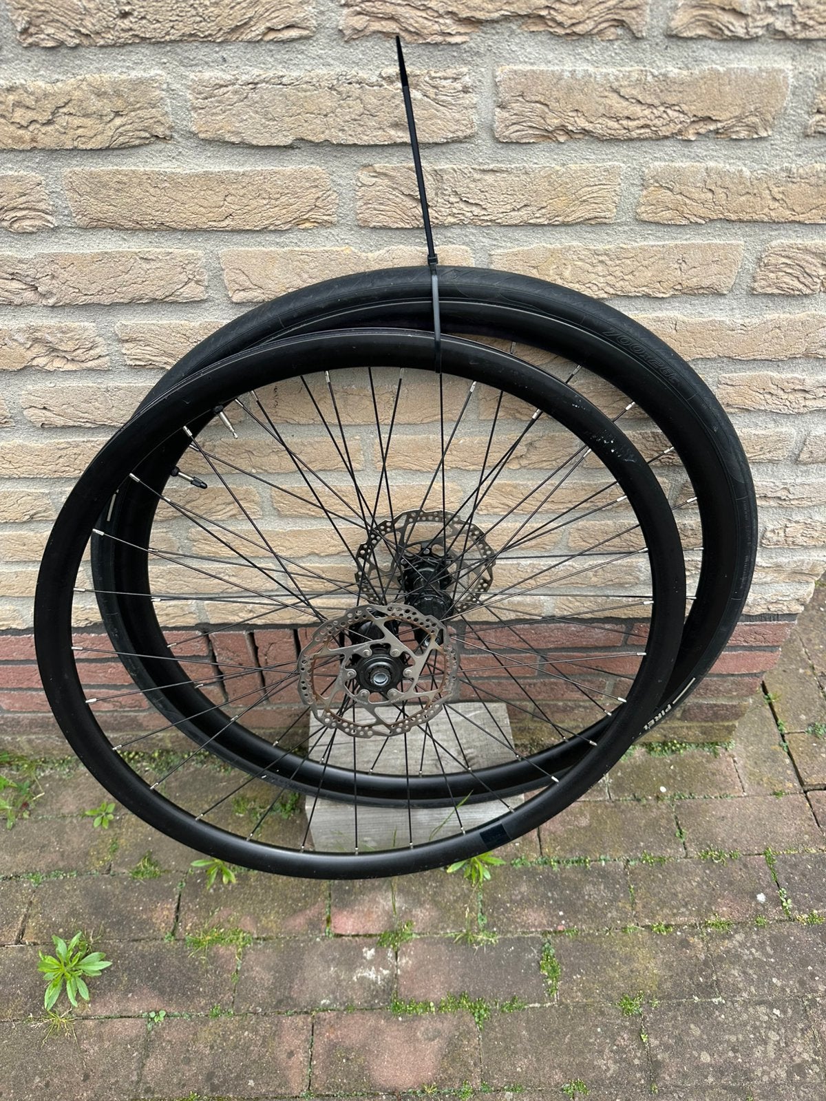 Wielset racefiets 700c aluminium, Wiel, Ophalen of Verzenden, Zo goed als nieuw, Aluminium