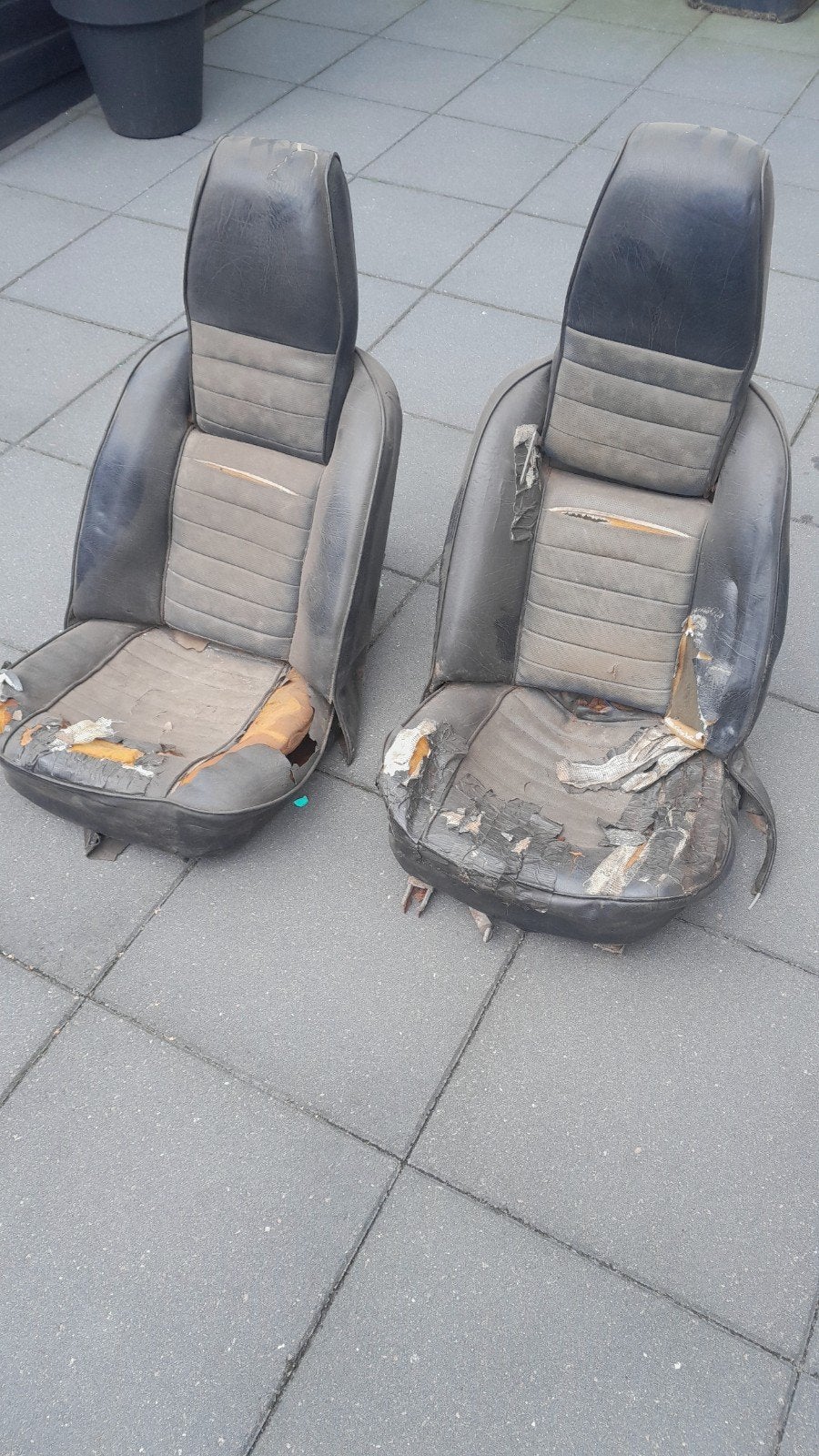 Triumph tr6 stoelen, Ophalen