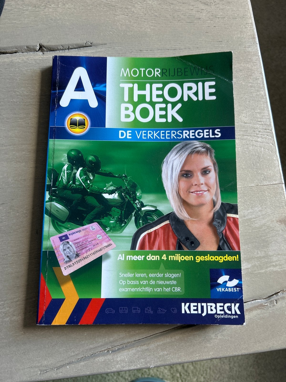 Motorrijbewijs Theorieboek - De Verkeersregels, Ophalen, Gelezen, Overige niveaus