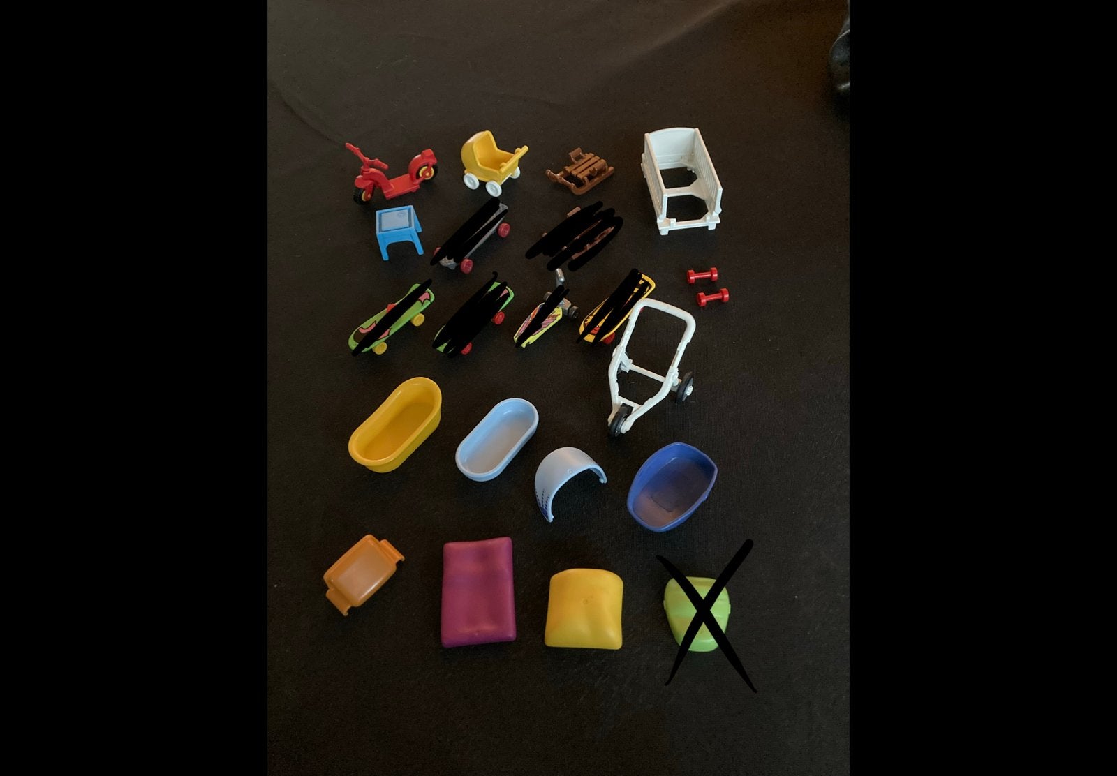 Playmobil poppenwagen ed…, Ophalen of Verzenden, Zo goed als nieuw