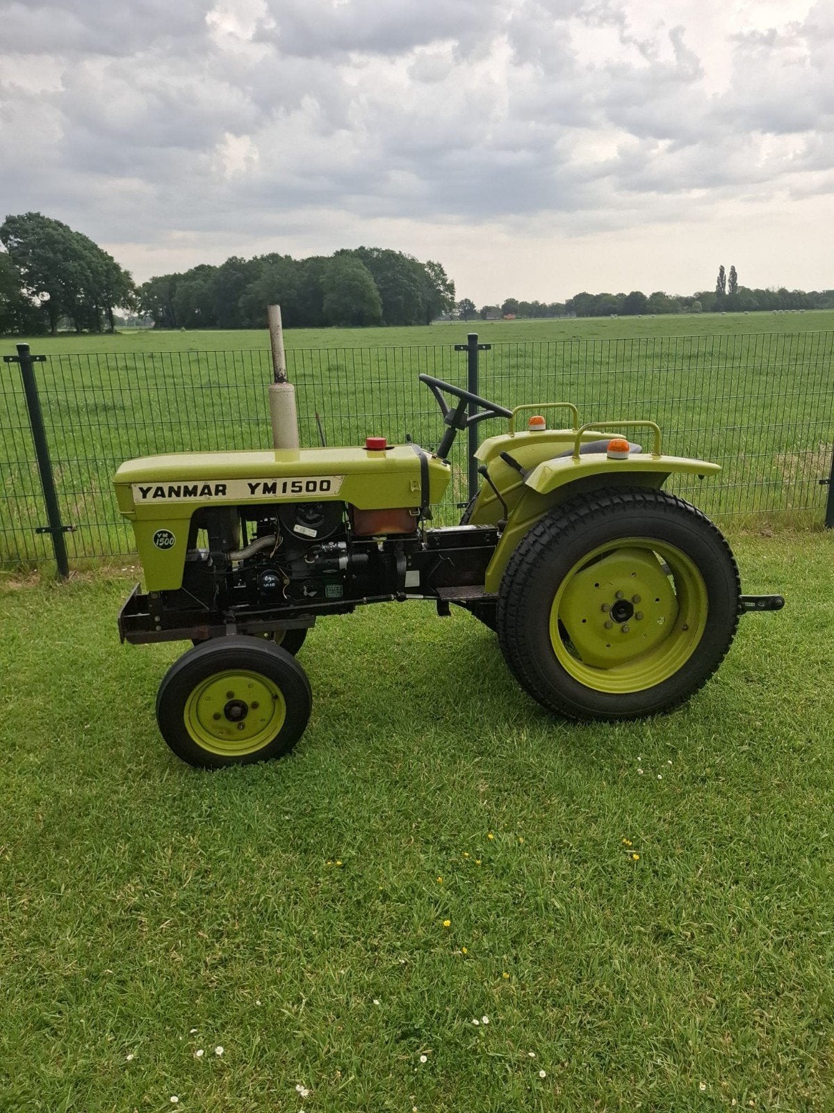 Tuin tractor, Ophalen, Gebruikt