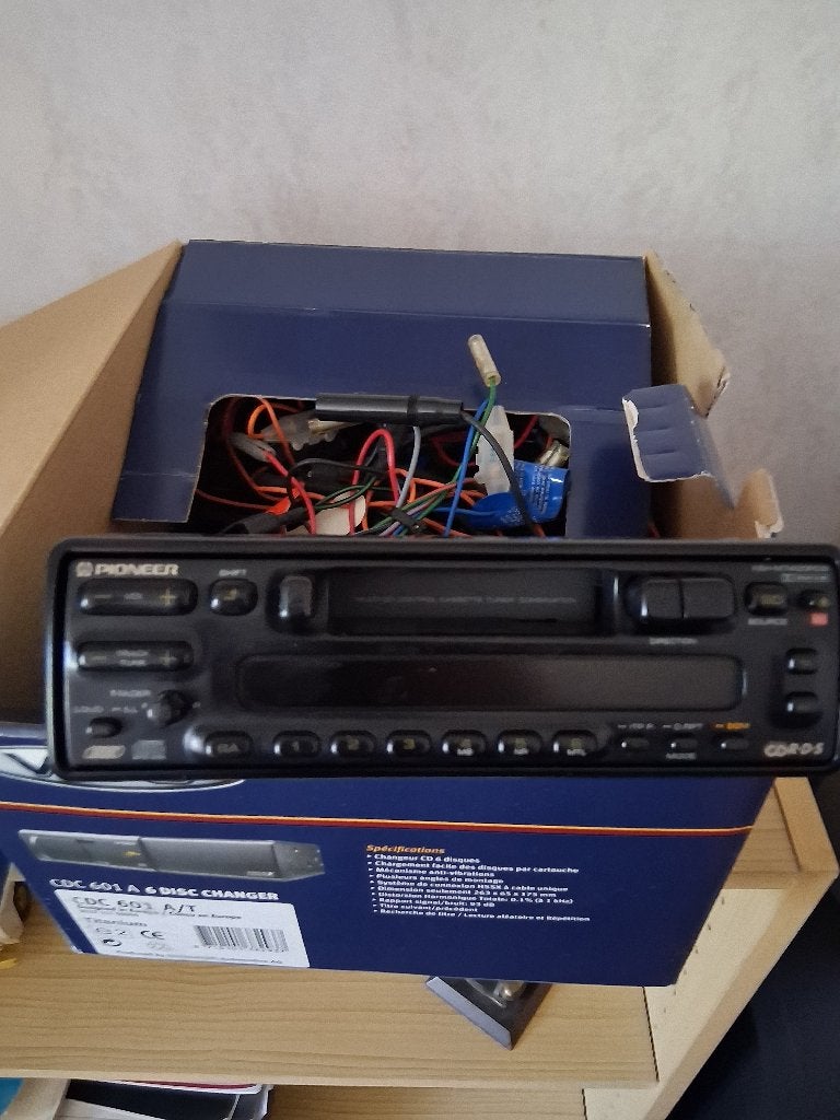 radio cassette pioneer, Auto diversen, Ophalen of Verzenden, Gebruikt