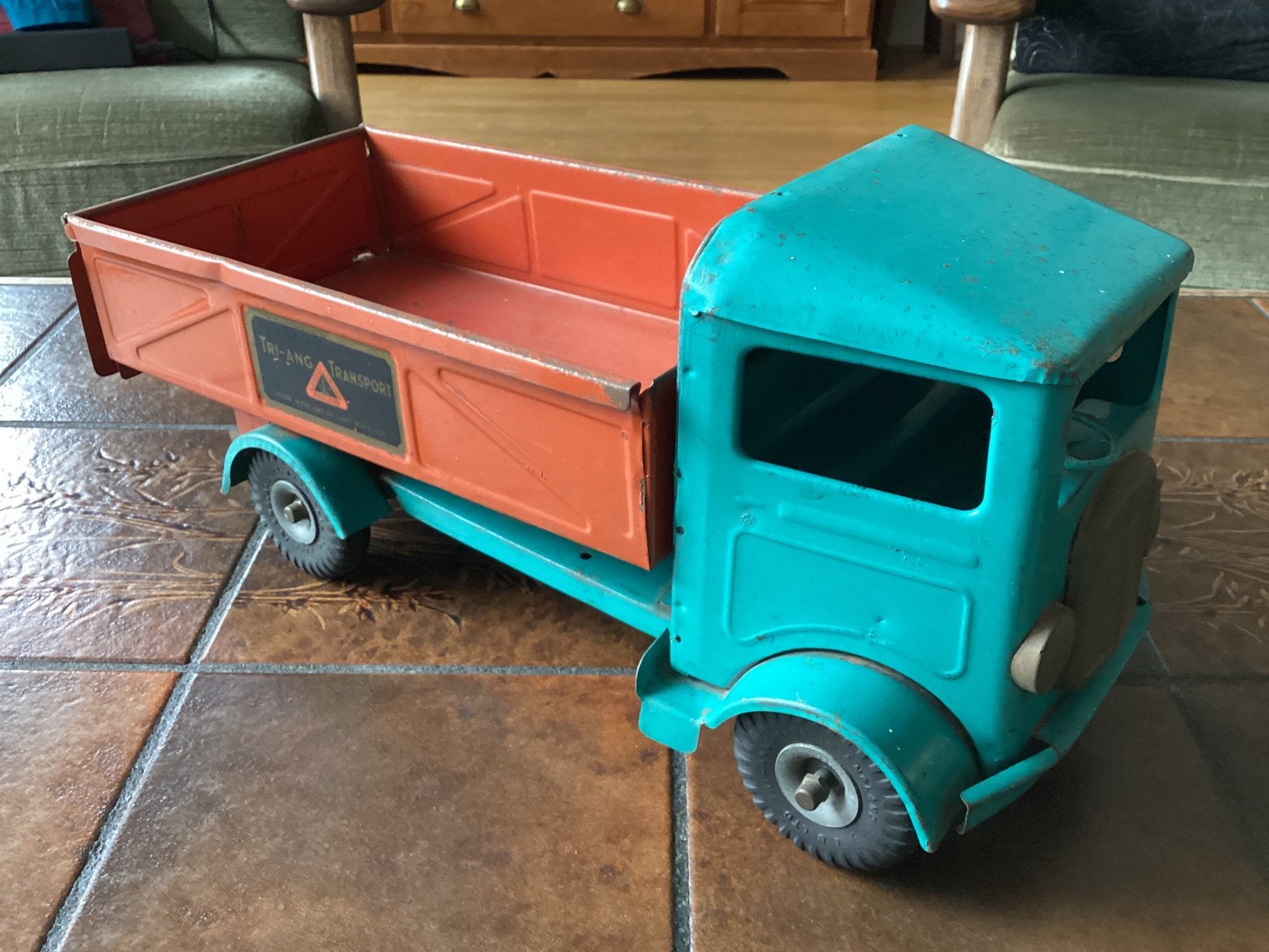 Tri-ang Transport kiepwagen Vintage, Ophalen